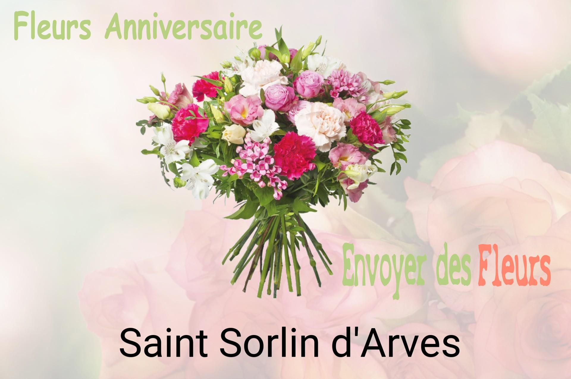 Bouquet de fleurs d’anniversaire livré à Saint-Sorlin-d'Arves